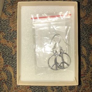 New With Tags 🏷 Peace Sign Earrings